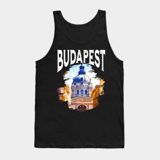 Vintage travel budapest Tank Top